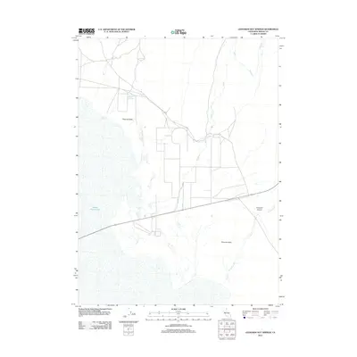 2012 Map of Leonards Hot Springs, 2012 Print