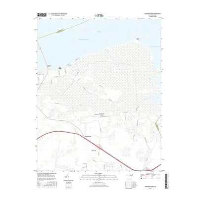 2016 Map of Leonards Point, 2016 Print