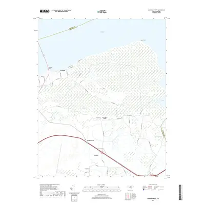2019 Map of Leonards Point, 2019 Print