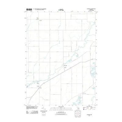 2011 Map of Leonidas, 2011 Print