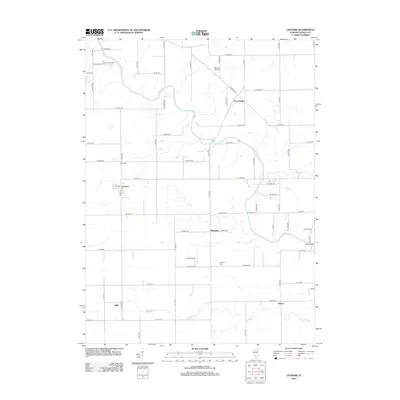 2012 Map of Leonore, 2012 Print