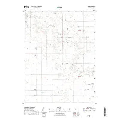 2018 Map of Leonore, 2018 Print