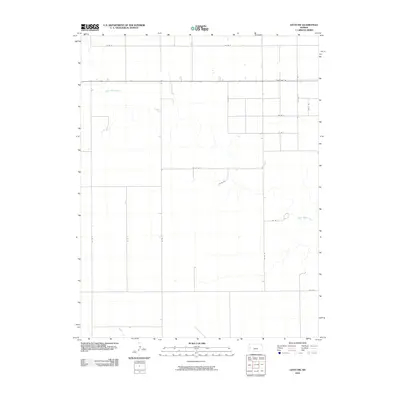 2010 Map of Leoti NW, 2010 Print