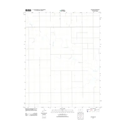 2012 Map of Leoti NW, 2012 Print