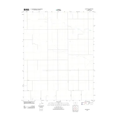 2012 Map of Leoti SW, 2012 Print