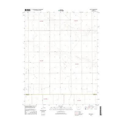 2015 Map of Leoti SW, 2015 Print