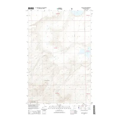 2014 Map of Lepleys Creek, 2014 Print