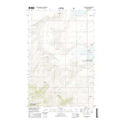2017 Map of Lepleys Creek, 2017 Print
