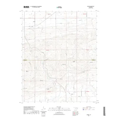 2018 Map of Lequire, 2018 Print
