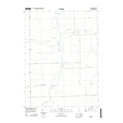 2015 Map of L'Erable, 2015 Print