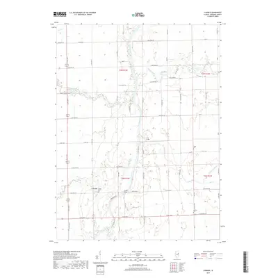 2018 Map of L'Erable, 2018 Print