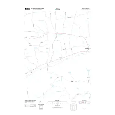 2013 Map of Leroy, 2013 Print