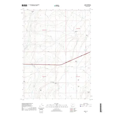 2017 Map of Leroy, 2017 Print
