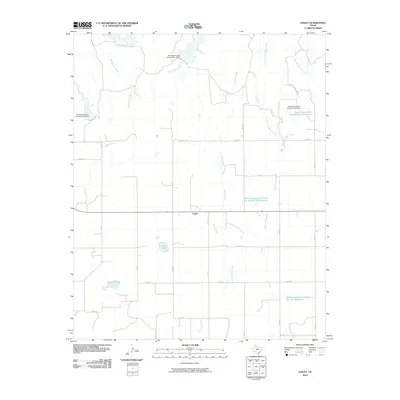 2010 Map of Lesley, 2010 Print