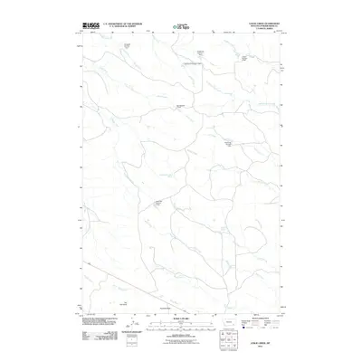 2011 Map of Leslie Creek, 2011 Print