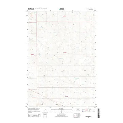 2014 Map of Leslie Creek, 2014 Print