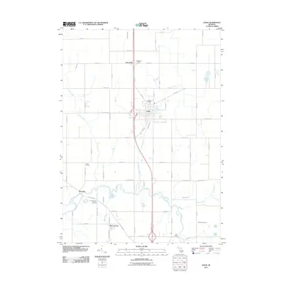 2011 Map of Leslie, 2011 Print