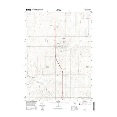 2014 Map of Leslie, 2014 Print