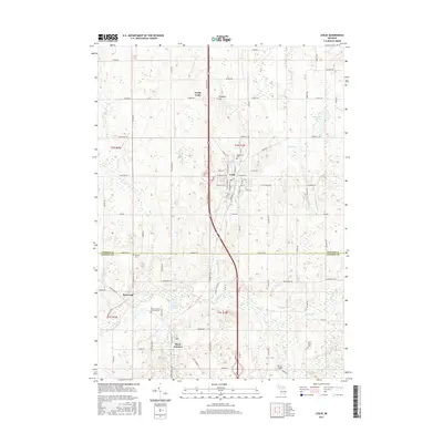 2017 Map of Leslie, 2017 Print