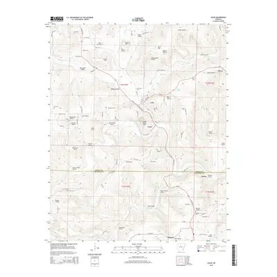 2014 Map of Leslie, 2014 Print