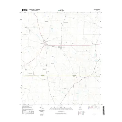 2014 Map of Leslie, 2014 Print