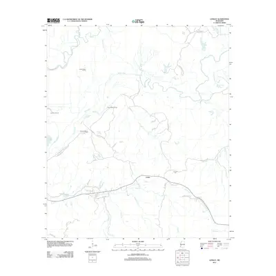 2012 Map of Lessley, 2012 Print