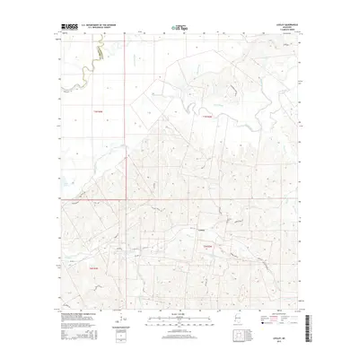 2015 Map of Lessley, 2015 Print