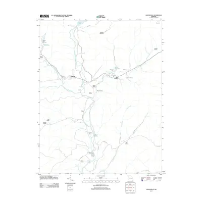 2011 Map of Lesterville, 2011 Print