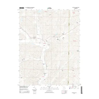 2015 Map of Lesterville, 2015 Print