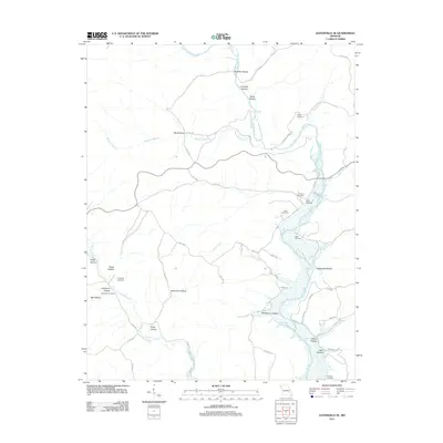 2011 Map of Lesterville SE, 2011 Print