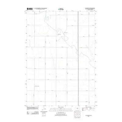 2012 Map of Letcher NE, 2012 Print