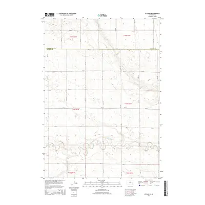 2015 Map of Letcher SW, 2015 Print