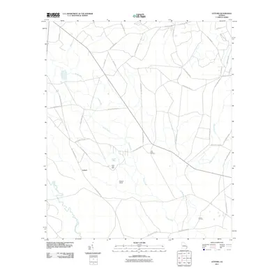 2011 Map of Letford, 2011 Print