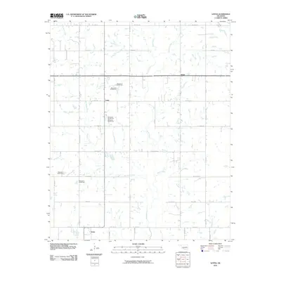 2010 Map of Letitia, 2010 Print