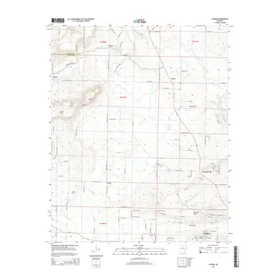 2014 Map of Letona, 2014 Print