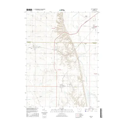 2015 Map of Letts, 2015 Print
