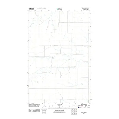 2011 Map of Letz Lake, 2011 Print