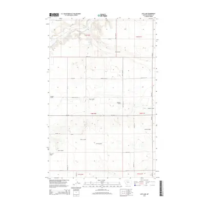 2014 Map of Letz Lake, 2014 Print