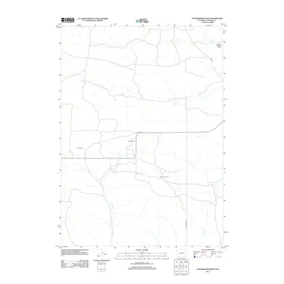 2012 Map of Leuenberger Ranch, 2012 Print
