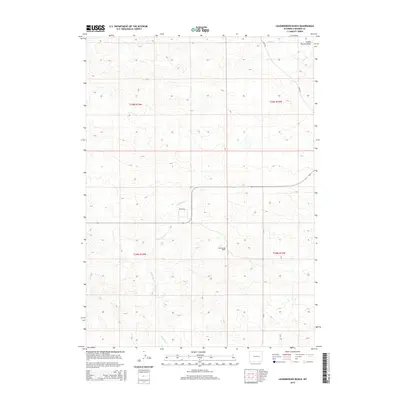 2015 Map of Leuenberger Ranch, 2015 Print
