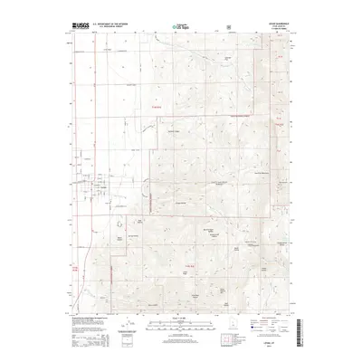 2014 Map of Levan, 2014 Print
