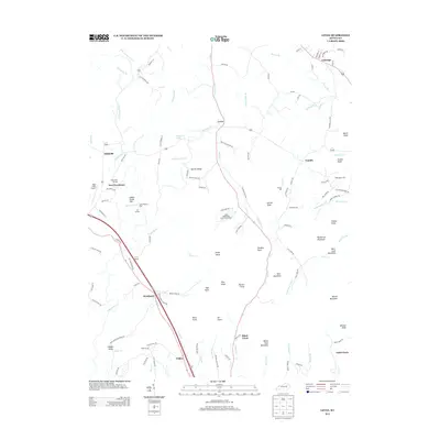 2013 Map of Levee, 2013 Print