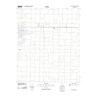 2010 Map of Levelland East, 2010 Print