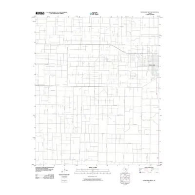 2010 Map of Levelland West, 2010 Print