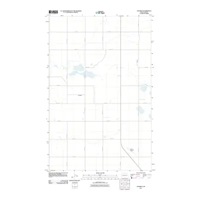 2011 Map of Leverich, 2011 Print