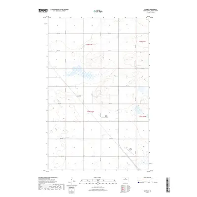 2017 Map of Leverich, 2017 Print