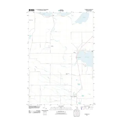 2011 Map of Levering, 2011 Print
