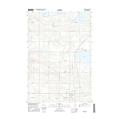 2017 Map of Levering, 2017 Print