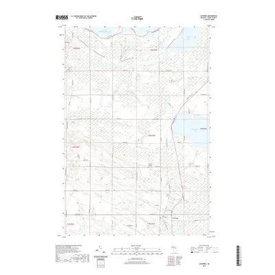 2019 Map of Levering, 2019 Print