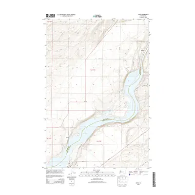 2013 Map of Levey, 2013 Print